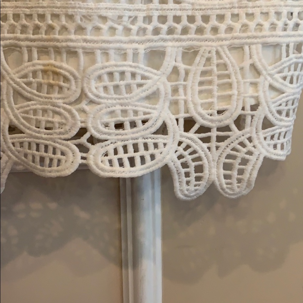 J.O.A. Los Angeles Knit crochet white dress - Picture 8 of 9